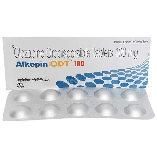 alkepin odt 100mg tablet 10's
